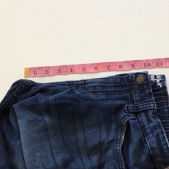 Cat & Jack Boys’ Dark Wash Jeans 14 Straight - Picture 3 of 9